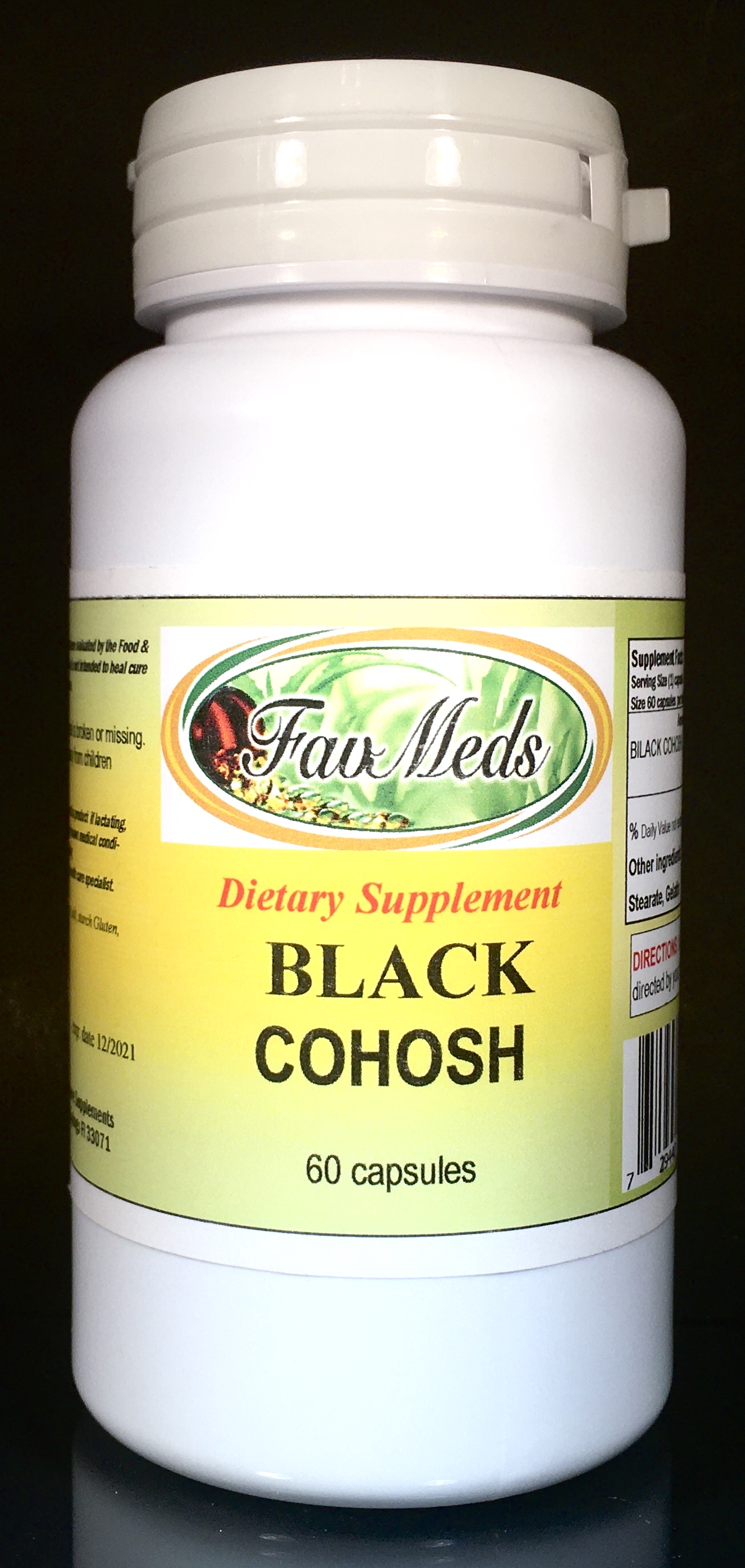 Black Cohosh 410 mg - 60 capsules